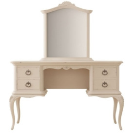 Willis and Gambier Ivory Dressing Table and Mirror