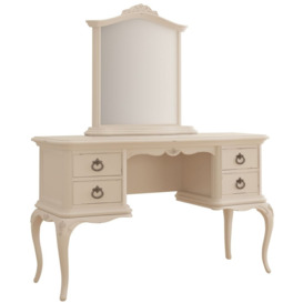 Willis and Gambier Ivory Dressing Table and Mirror - thumbnail 2