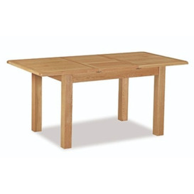 Salisbury Lite Natural Oak Dining Table, 120cm-165cm Rectangular Extending Top, Seats 4 to 6 Diners - thumbnail 2