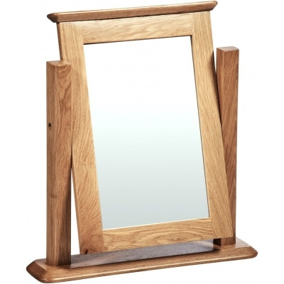 Shaker Oak Dressing Mirror - image 1