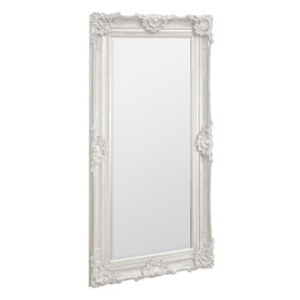 Madeline Cream Leaner Rectangular Mirror - 88cm x 177cm - thumbnail 1