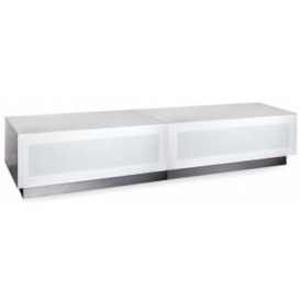 Alphason Element White TV Cabinet for 66inch - thumbnail 1