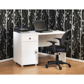 Alphason Davis Black Mesh Fabric Office Chair - thumbnail 3