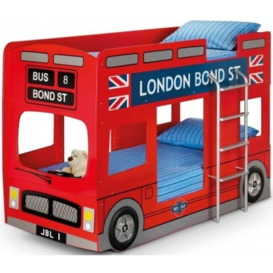 London Bus Red Novelty Bunk Bed
