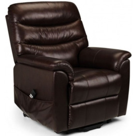 Pullman Brown Leather Recliner Chair