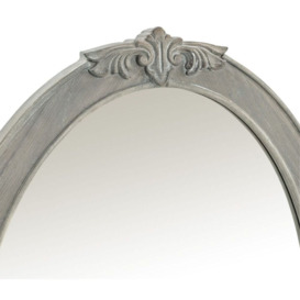 Willis and Gambier Camille Oak Oval Gallery Mirror - thumbnail 3
