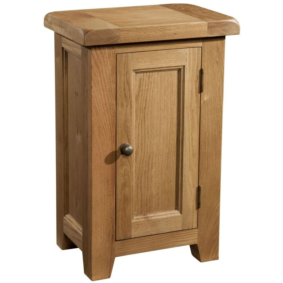 Somerset Oak 1 Door Hall Cabinet - image 1