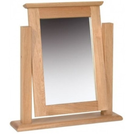 Nimbus Oak Dressing Table Mirror - thumbnail 1