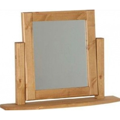 Chunky Pine Dressing Mirror - image 1