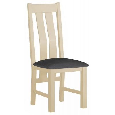 Portland Dining Chair (Sold in Pairs) - Comes in Stone Painted & Ivory White Painted - image 1