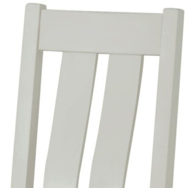 Portland Dining Chair (Sold in Pairs) - Comes in Stone Painted & Ivory White Painted - thumbnail 2