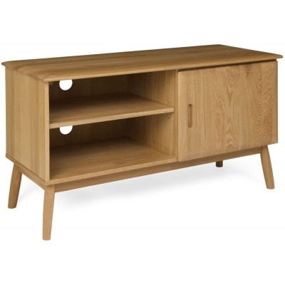 Malmo Oak Small TV Cabinet - image 1