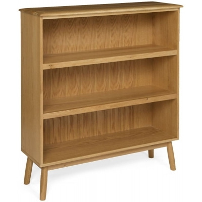 Malmo Oak Low Bookcase - image 1