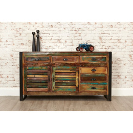 Urban Chic Reclaimed Wide Sideboard - thumbnail 3