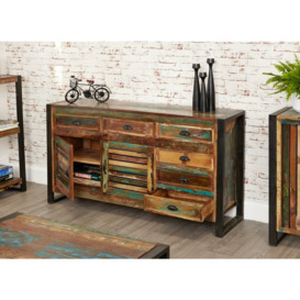 Urban Chic Reclaimed Wide Sideboard - thumbnail 2