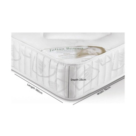 Deluxe White Semi Orthopaedic Mattress - Comes in Small Single, Single, Double and Queen Size Options - thumbnail 3