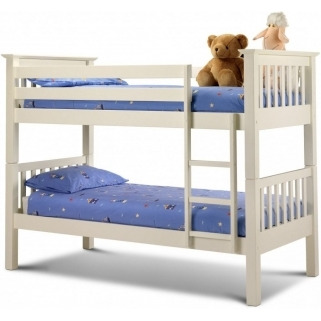 Barcelona Pine Bunk Bed - Comes in Stone White or Pine Options - image 1