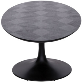 Blax Black Oak 230cm Oval Dining Table - thumbnail 2