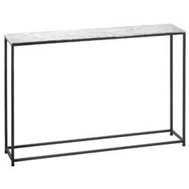 Hill Interiors Cast Silver Console Table - thumbnail 1