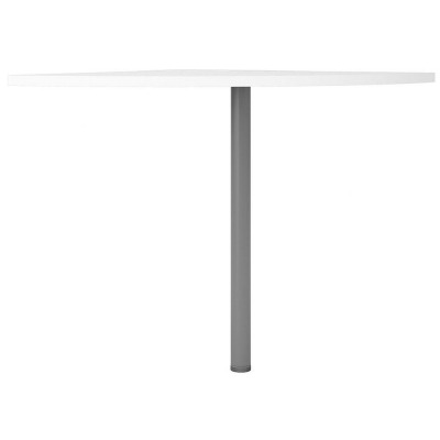 Prima Corner Desk Top with Steel Legs