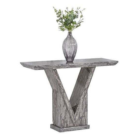Strasbourg Grey Marble Console Table - image 1