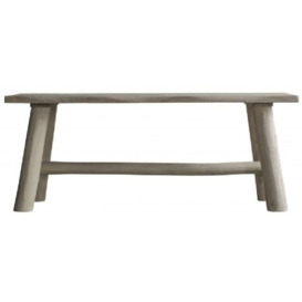 Rouge Rustic Mango Wood  Small Bench