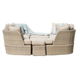 Maze Cotswold Rattan Daybed - thumbnail 1