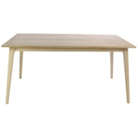 Shoreditch Wooden Dining Table - 6 Seater