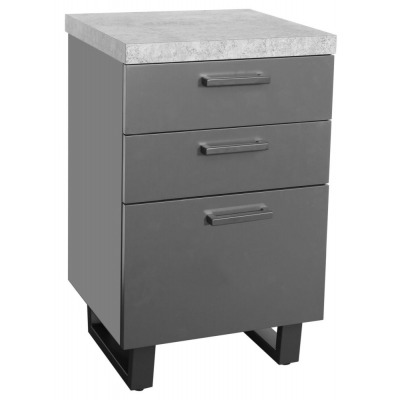 Fusion Stone Effect Filing Cabinet - image 1