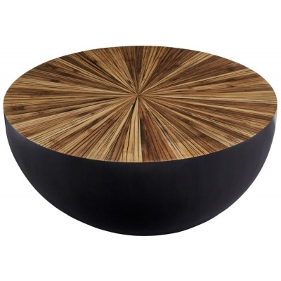 Brewster Natural Hevea Large Round Coffee Table - image 1