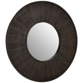 Trinity Grey Mango Wood Wall Mirror