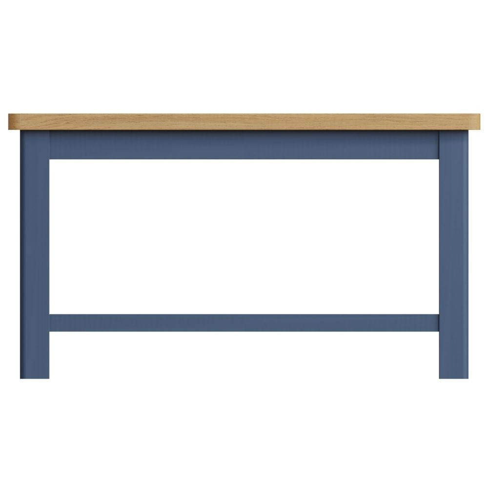 Portland Oak and Blue Painted Coffee Table - image 1