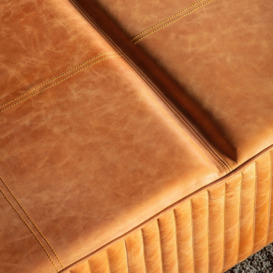 Barham Brown Leather Slab - thumbnail 2