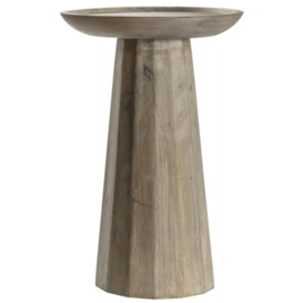Portsmouth Mango Wood Side Table - Comes in White Wash and Natural Options