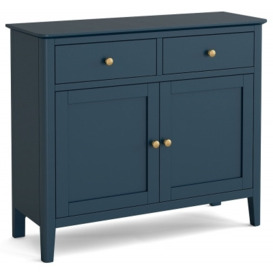 Capri Blue Small Sideboard with 2 Doors and 2 Drawers