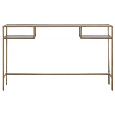 Norwich Glass and Metal Desk - Comes in Silver and Champagne Options - image 1