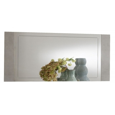 Angelo Grey Marble Italian Wall Mirror - image 1
