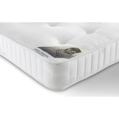 Elite White 1000 Pocket Spring Mattress - Comes in Single, Double, King and Queen Size Options - image 1