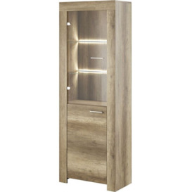 Sky Country Oak Tall Cabinet - thumbnail 1
