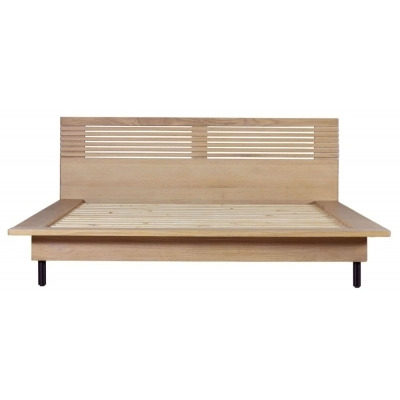 Floriston Oak Bed - Comes in Double and King Size - image 1