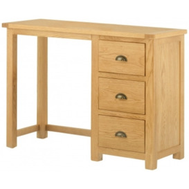 Portland Dressing Table - Comes in Oak, Stone Painted & Ivory White Painted - thumbnail 1