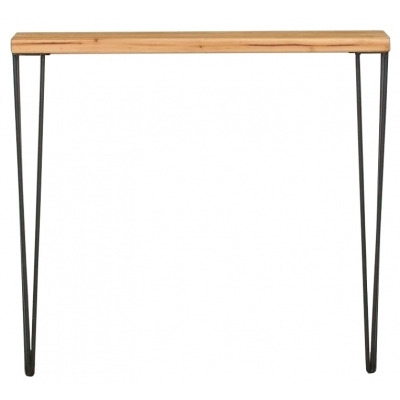 Rustic Large Console Table with Hairpin Legs - image 1