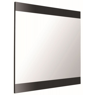 Alf Italia Mont Noir Black High Gloss Bedroom Mirror - image 1