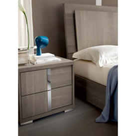 Tivoli Grey Wooden Storage 5ft King Size Bed with LED Light - thumbnail 2