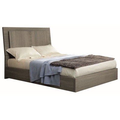 Tivoli Grey Wooden Storage 5ft King Size Bed with LED Light - image 1