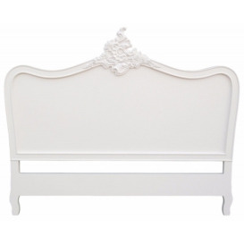 French Style Cream 5ft King Size Headboard