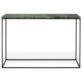 Temahome Gleam Green Guatemala Marble and Black Console Table - thumbnail 1