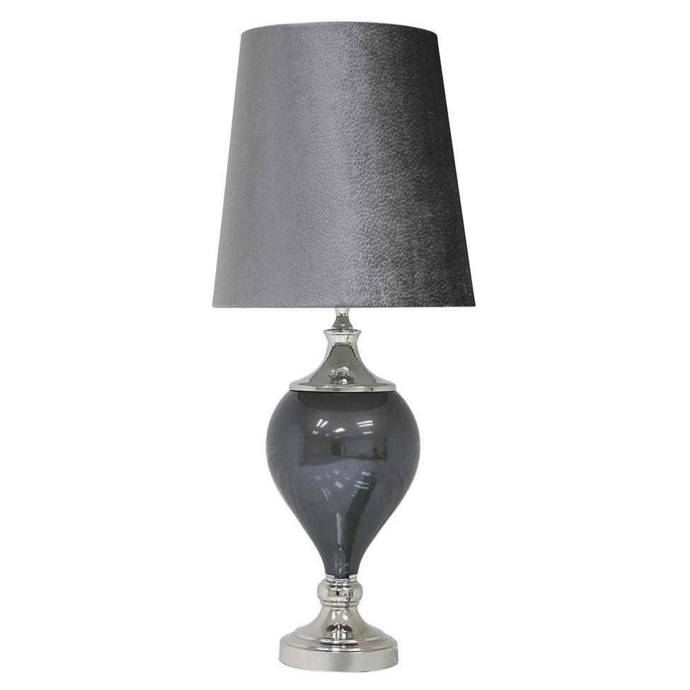 Glass Table Lamp - 38cm - image 1