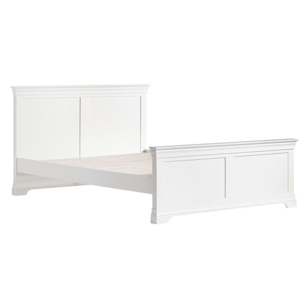 Chantilly White Painted Bed
