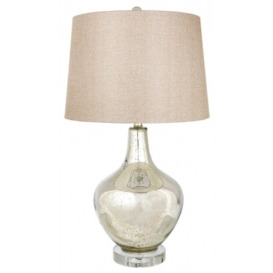 Mindy Brownes Neomi Silver Crushed Glass Table Lamp (Set of 2)
